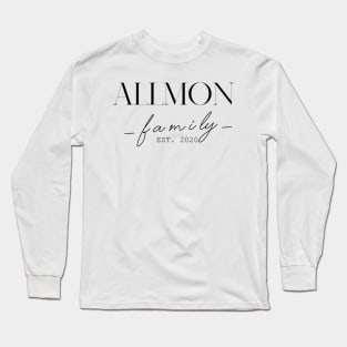 Allmon Family EST. 2020, Surname, Allmon Long Sleeve T-Shirt